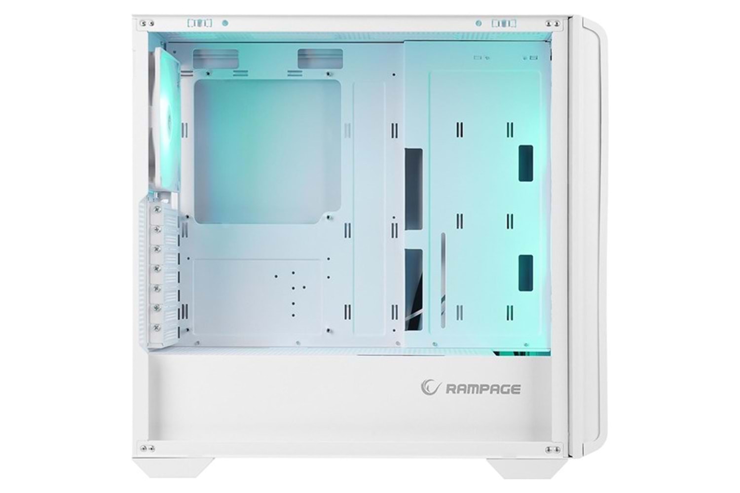 RAMPAGE CRAFT GAMING MID-TOWER PC KASASI BEYAZ