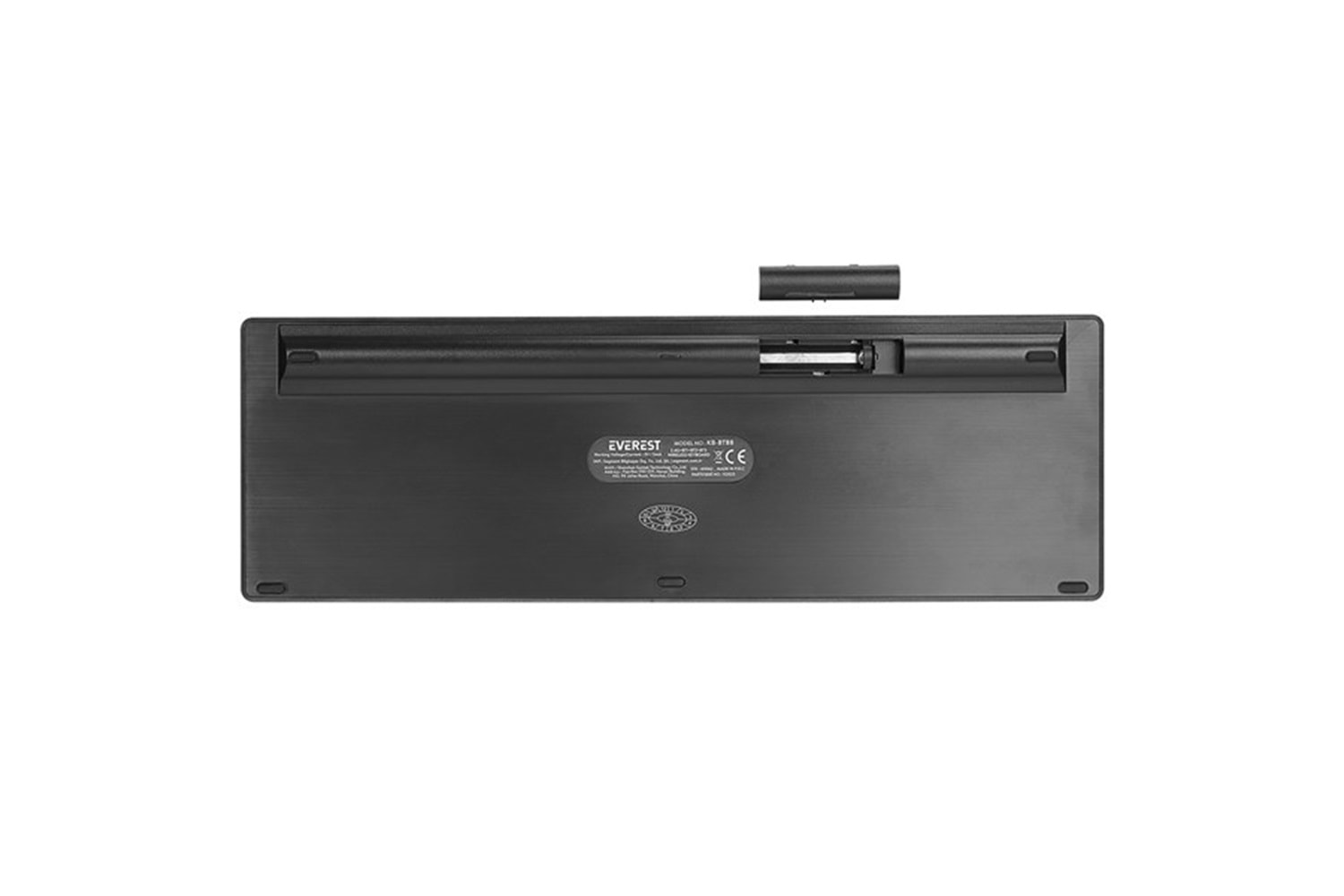 Everest KB-BT88 Siyah/Gri Bluetooth Ultra İnce Q Mac/Win/Android/Ios Uyumlu Kablosuz klavye
