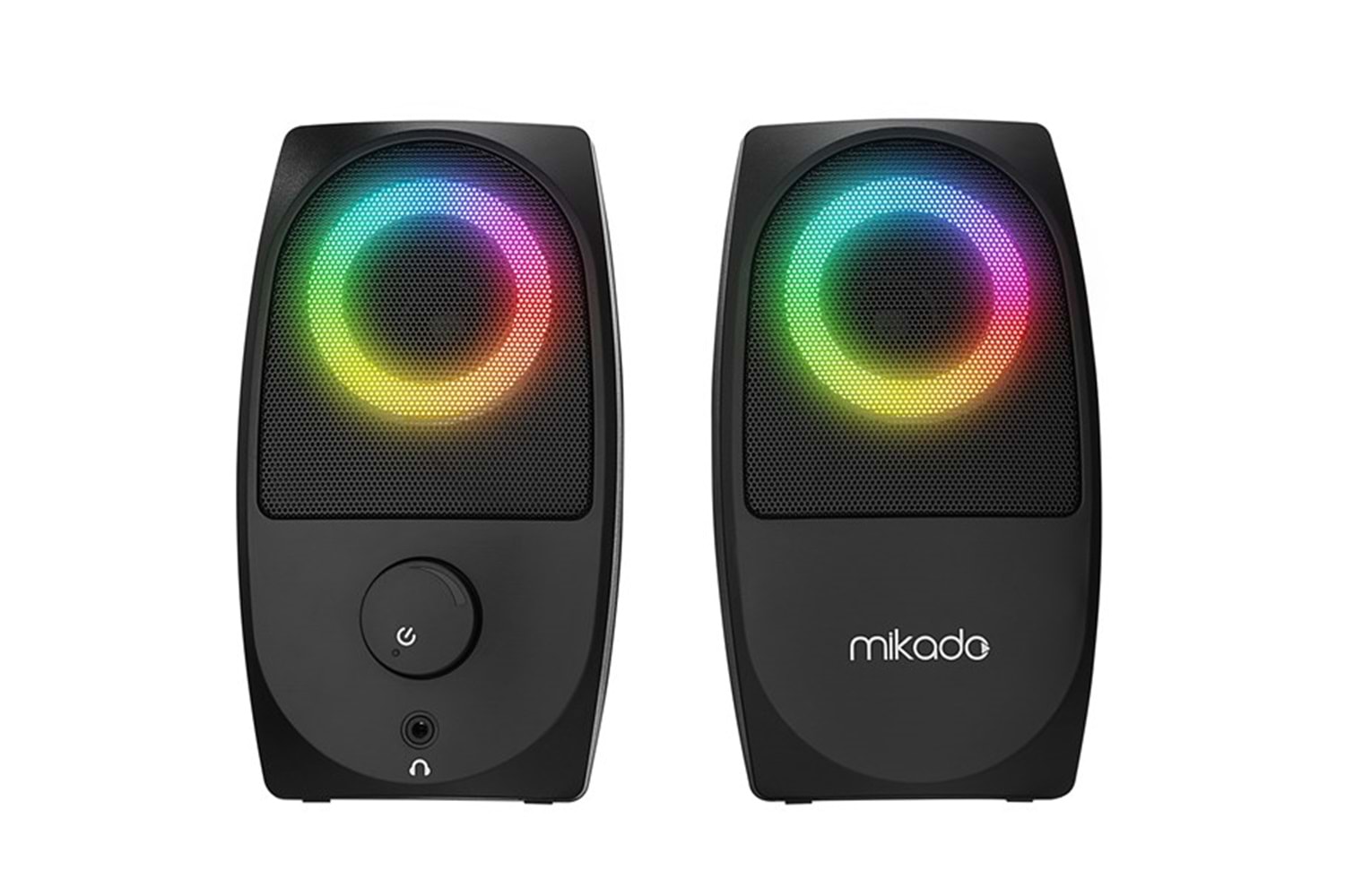 MIKADO MD-90R 2.0 5W * 2 Siyah Bluetooth RGB 2.0 Gaming Speaker