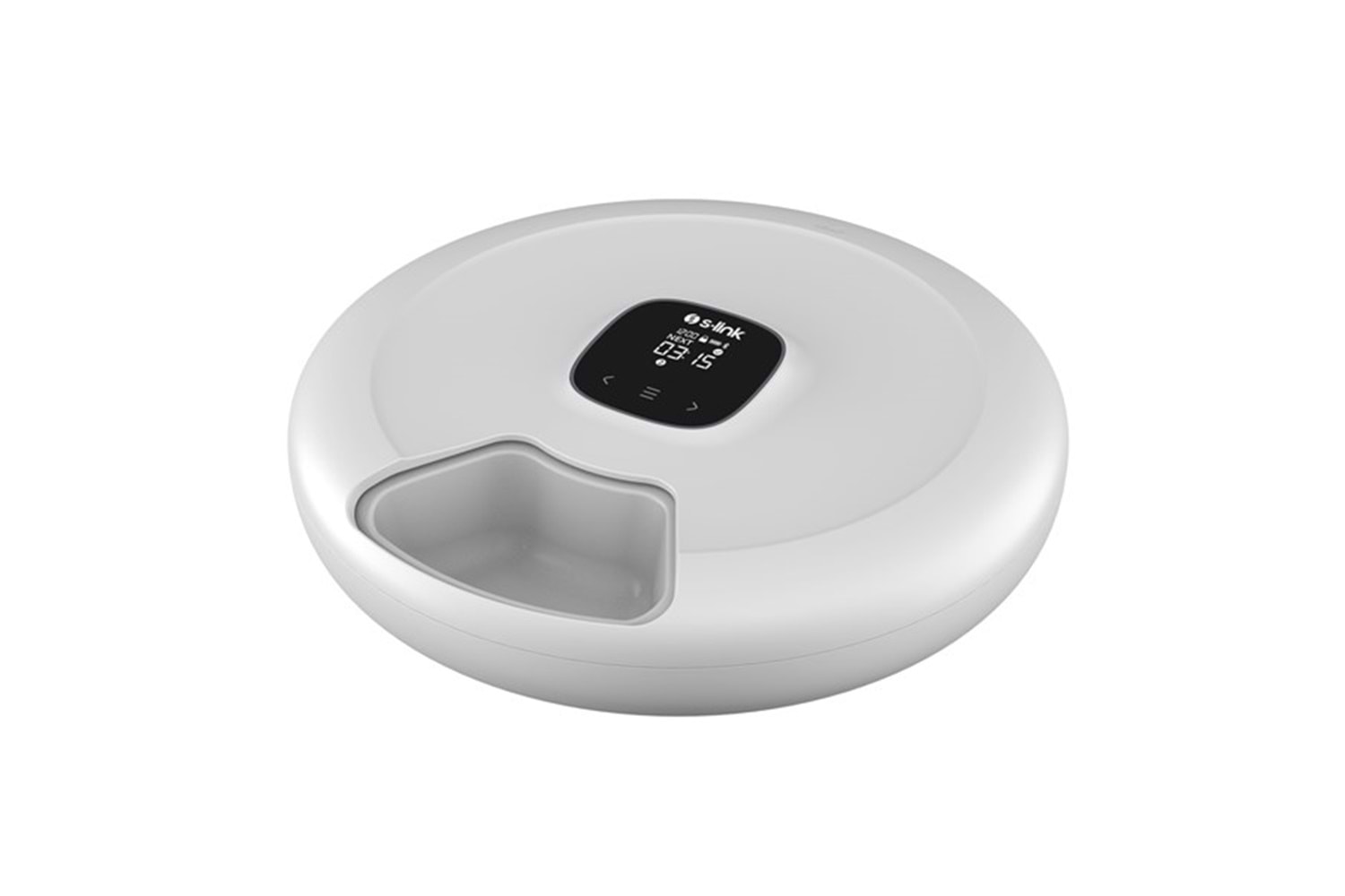 S-LINK SL-24 Otomatik Yem Kabı 6'sı 1 Arada Islak ve Kuru 170ml Porsiyon Kontrollu Kedi Köpek Besleyici Wifi TUYA Destek