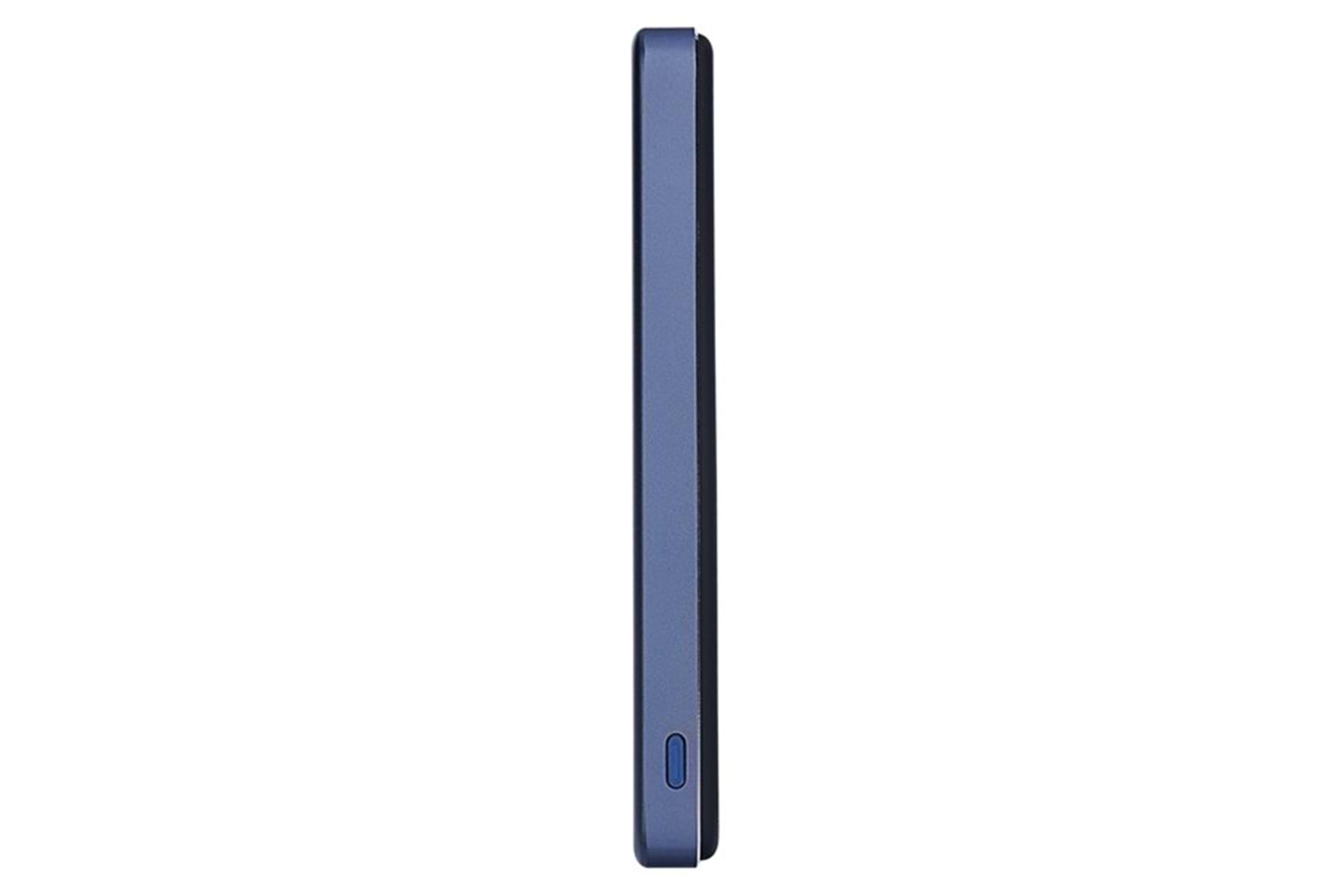 S-LINK MG105 5000mAh PD20W Magsafe 15W Kablosuz Type-C Mavi Taşınabilir Metal Şarj Cihazı Powerbank