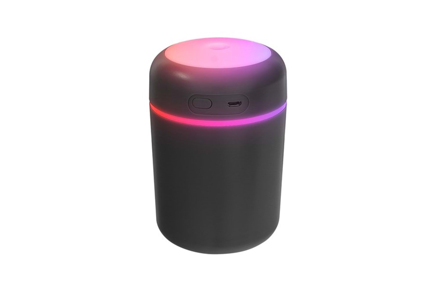 ASONIC HN21 Matte Gri 2W 300ML kapasiteli 4 Saat Çalışabilir RGB Mini Oda Nemlendirici