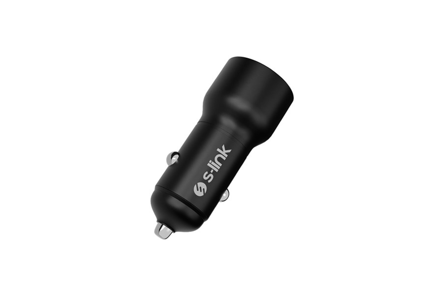 S-LINK SL-AC60 60W PD 3.0 PD 30W + PD30W Siyah Araç Şarj Cihazı