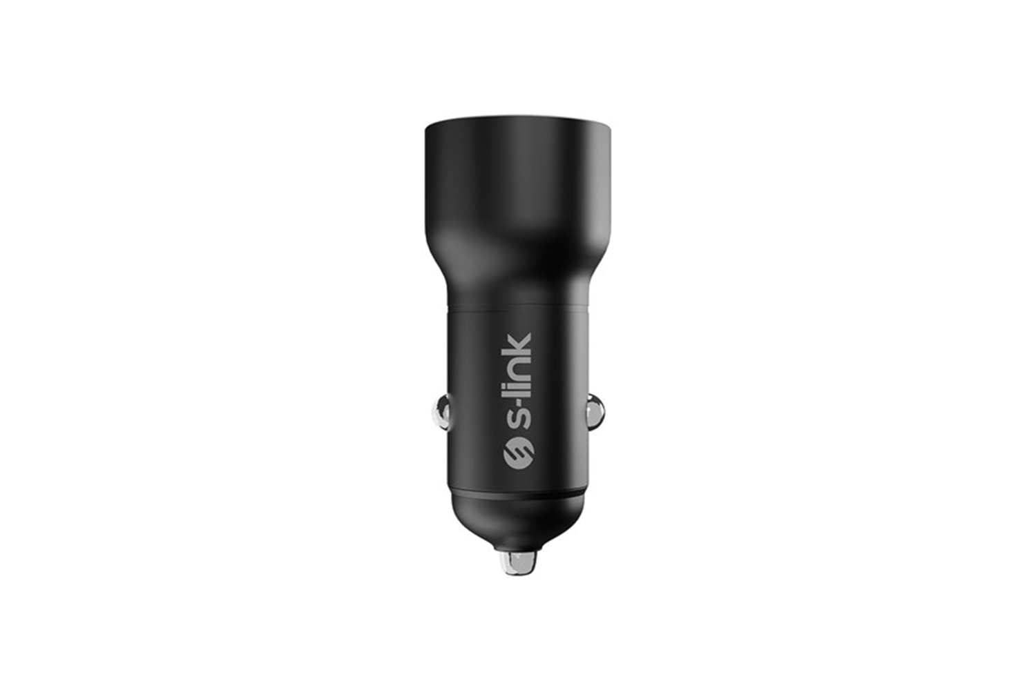 S-LINK SL-AC60 60W PD 3.0 PD 30W + PD30W Siyah Araç Şarj Cihazı