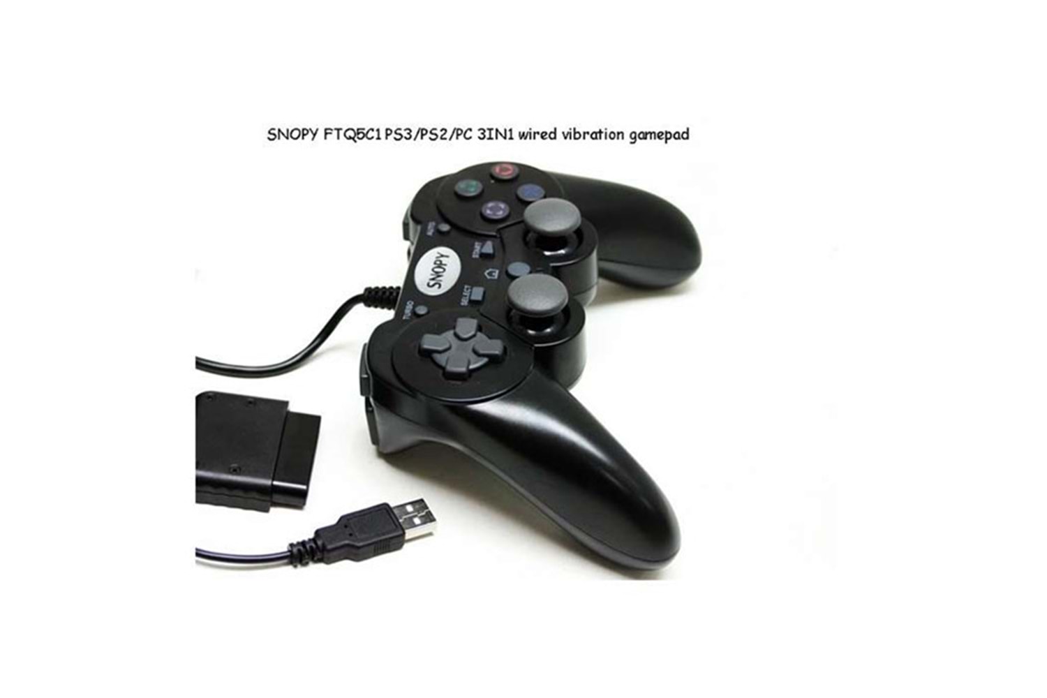 Snopy FTQ5C1 PC/PS2/PS3 3 in 1 Joypad