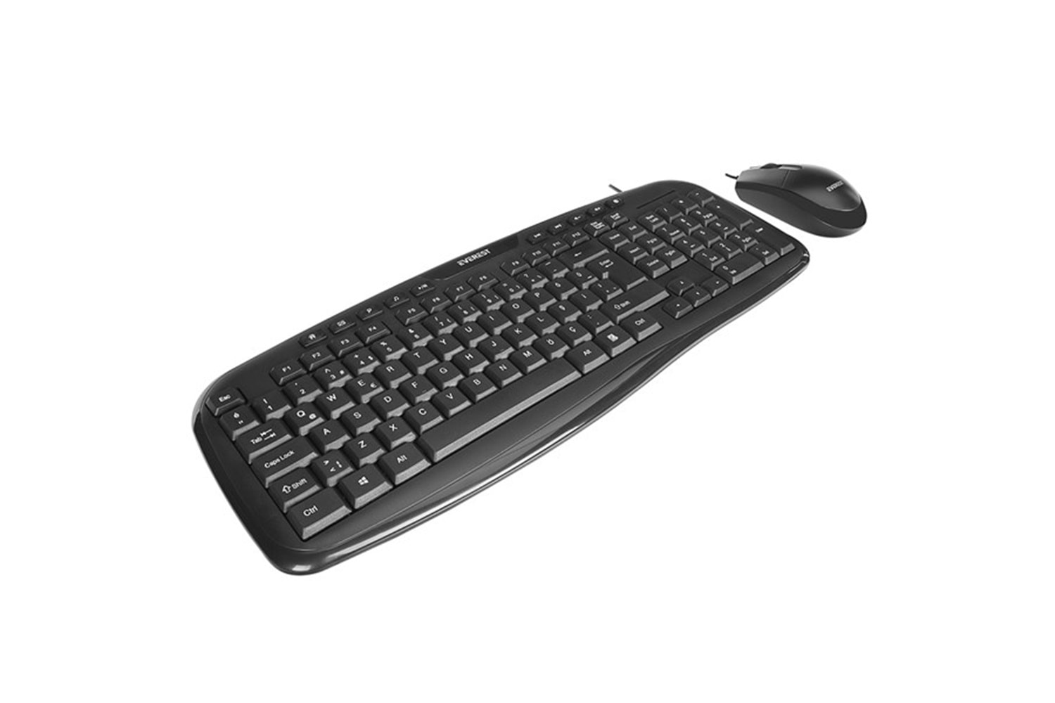 Everest UN-795 Siyah Usb Q Multimedia Klavye + Mouse Set