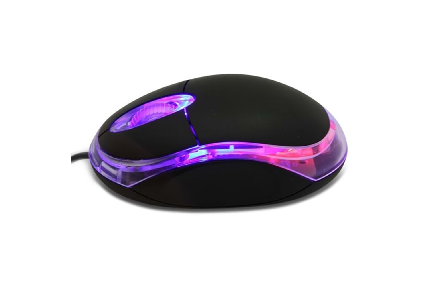 Everest KM-6809 Usb Siyah Mavi Işıklı Optik Mouse