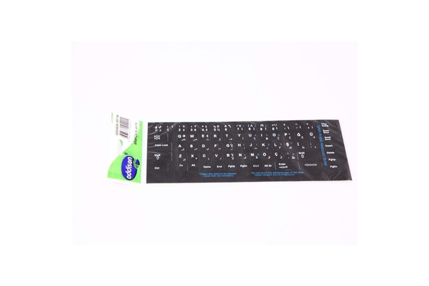 Addison 300168 Arapça Q Siyah Klavye Stiker