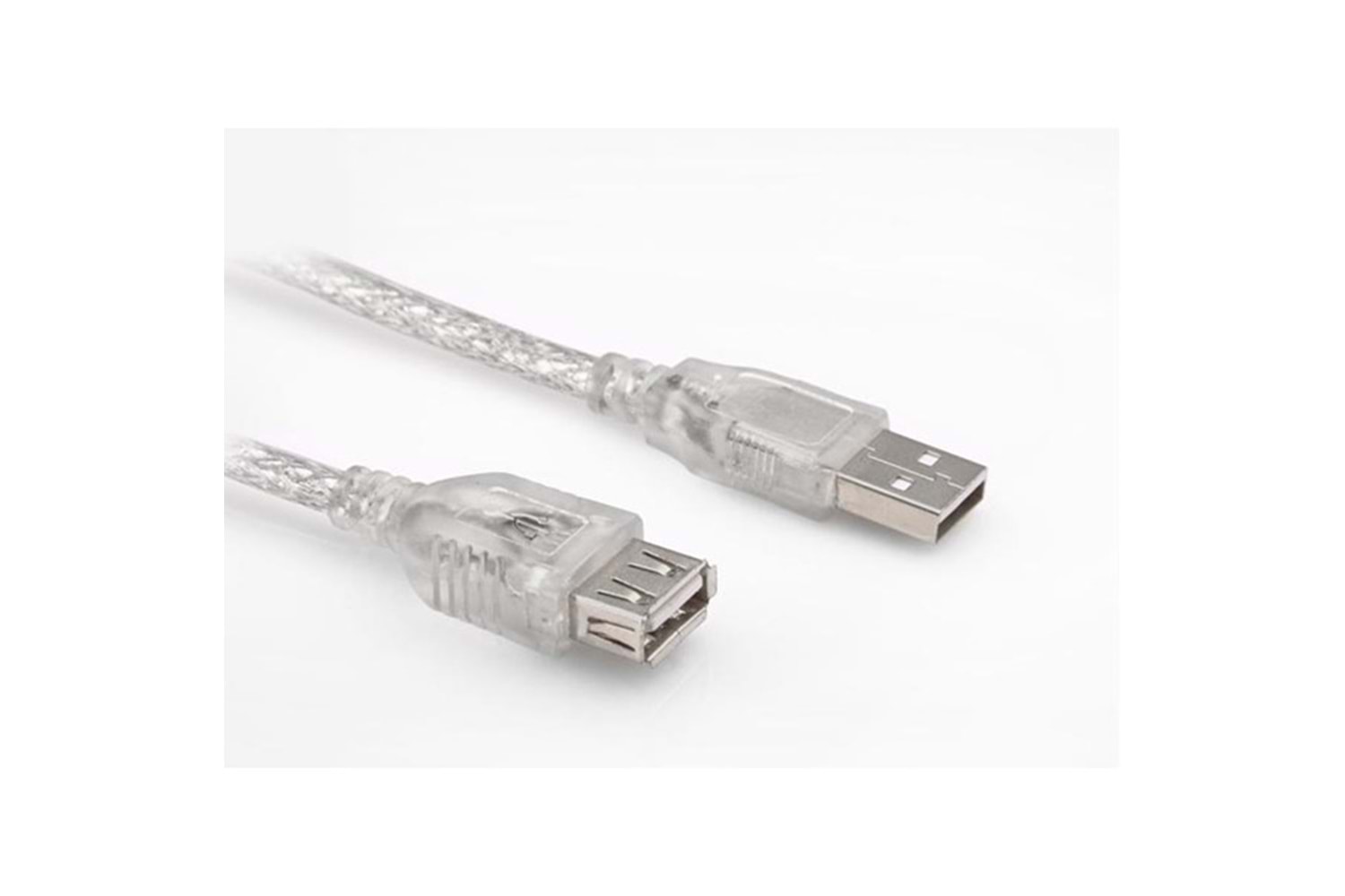 S-link SL-AF30 30cm Usb 2.0 AM To AF Şeffaf Uzatma Kablosu