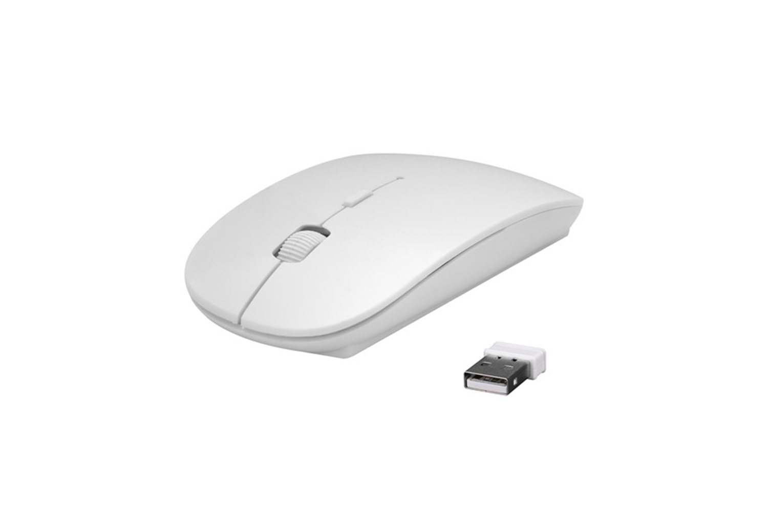 Everest SM-781 Beyaz Optik Nano Receive Kablosuz Mouse