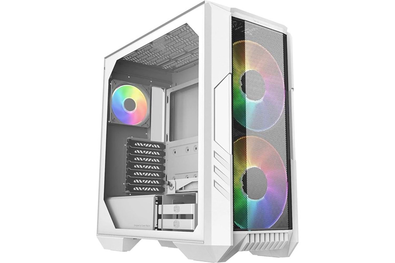 COOLERMASTER 1200W 80+ GOLD HAF500 TG H500-WGNN-S00 GAMING E-ATX PC KASASI BEYAZ