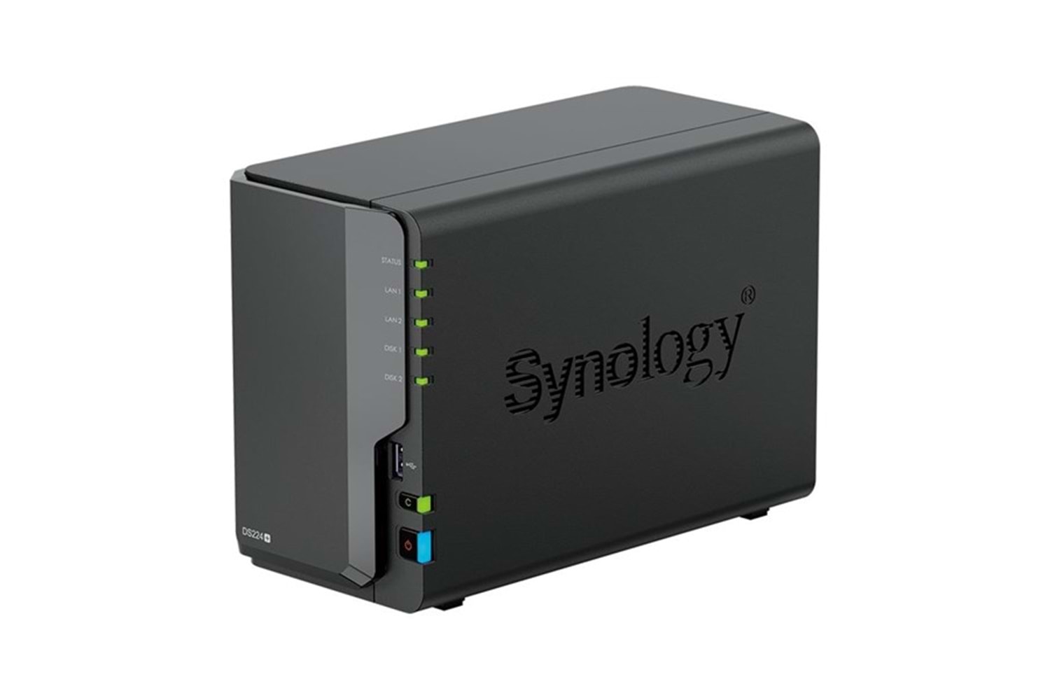 SYNOLOGY DS224-6G PLUS CELERON QC- 6GB RAM- 2-diskli Nas Server (Disksiz)	