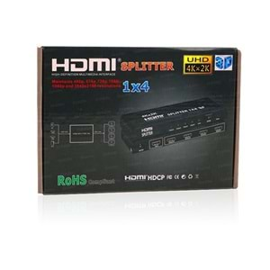 DARK 4port DK-HD-SP4X1 1port HDMI (giriş) 4port HDMI (çıkış) HDMI Switch