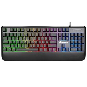 GameBooster GB-G4 USB Q Trk Siyah Rainbow Yarı Mekanik Gaming Klavye