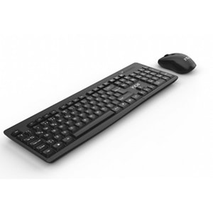 INCA IWS-539T Q Türkçe Kablosuz Multimedya Siyah Klavye+ Mouse