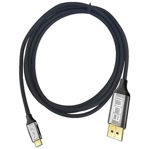 INCA ITCD-02TX 2metre TYPE-C - DP Görüntü Kablosu 4K