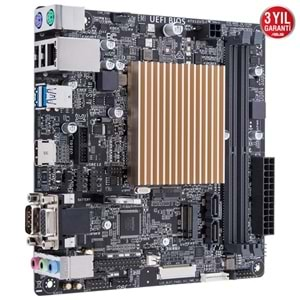 ASUS PRIME J4005I-C DDR4 M2 PCIe NVME HDMI mITX Dahili İşlemci