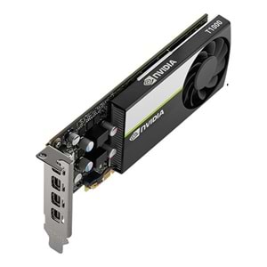 PNY T1000 8GB VCNT1000-8GB-SB GDDR6 128bit 4X mDP PCIe 16X v3.0 Kutusuz