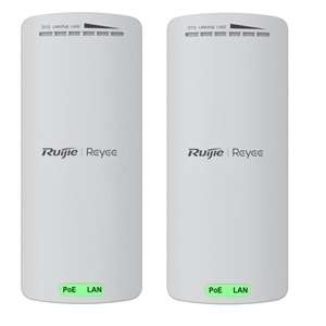 RUIJIE RG-EST100-E 300mbps 2.4ghz 500metreye kadar Harici Access Point 2-li Set