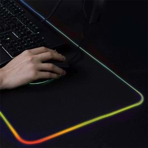 INCA IMP-022 RGB Led Aydınlatmalı Siyah Gaming Mouse Pad 770x295x3mm 