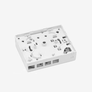 ODS 1 PORT SURFACE Fiber Optik Duvar Tipi Montaj Kutusu Beyaz 13SFP1PWT
