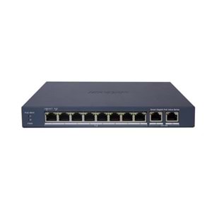 HIKVISION 8port 60w FULL PoE DS-3E1510P-EI/M GIGABIT 2X-UPLINK Yönetilemez Switch