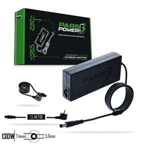 PARS POWER PRS-020 130W 19.5V 6.7A- 7.4*5.0MM Siyah ADAPTÖR