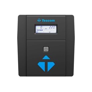 TESCOM 1000VA LEO+ LEO1000AP MODEM PROTECT LED EKRAN UPS