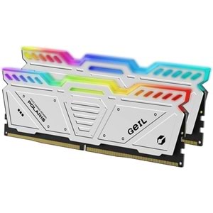 GEIL 32GB (2X 16GB) DDR5 5200MHZ CL42 DUAL KIT PC RAM POLARIS GAOW532GB5200C42DC BEYAZ