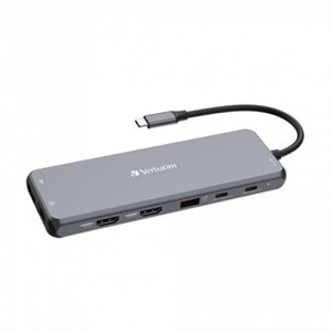 VERBATIM CMH-13 USB-C Pro Çok Bağlantı Noktalı Dock