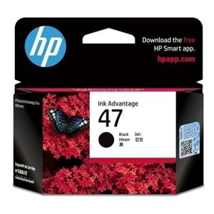 Hp No 47 Siyah Kartus
