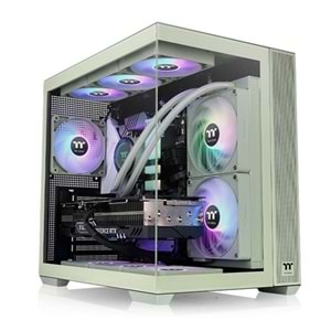 THERMALTAKE 850W 80+ GOLD VIEW 380 MACENTA GREEN CA-3Z2-85MEWE-00 GAMING MID-TOWER PC KASASI YEŞİL 