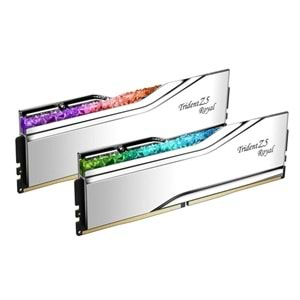 GSKILL 32GB (2X 16GB) DDR5 7200MHZ CL34 RGB DUAL KIT PC RAM TZ5 ROYAL SILVER F5-7200J3445G16GX2-TR5S