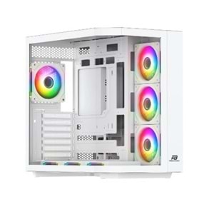 POWERBOOST 750W (80 Bronze) 7*12cm ARGB Fanlı PBA4375W- SEAVİEW GAMING Oyun Kasası Beyaz