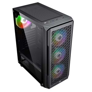 POWERBOOST 650W 80+ BRONZE PB-P3385B GAMING MID-TOWER PC KASASI