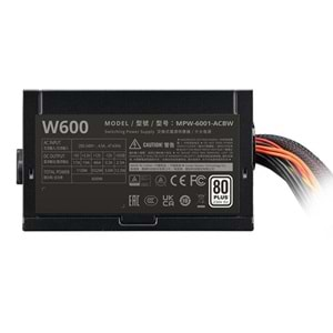 COOLERMASTER 600W 80+ ELITE NEX MPW-6001-ACBW-BEU POWER SUPPLY