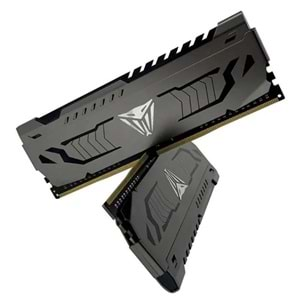 PATRIOT 16GB (2X 8GB) DDR4 3200MHZ CL16 DUAL KIT PC RAM VIPER STEEL PVS416G320C6K