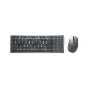 DELL KM7120W Bluetooth+Kablosuz Q Trk Optic Mouse Gri/Siyah Multimedya Klavye - Mouse Set 580-AIWJ 