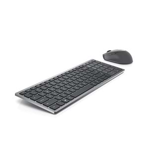 DELL KM7120W Bluetooth+Kablosuz Q Trk Optic Mouse Gri/Siyah Multimedya Klavye - Mouse Set 580-AIWJ 