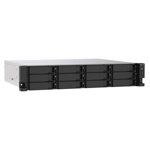 QNAP TS-1273AU-RP-8G RYZEN V1500B-8GB RAM-12-diskli Nas Sunucu(disksiz)