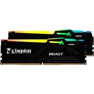 KINGSTON 64GB (2X 32GB) DDR5 6000MHZ CL36 RGB DUAL KIT PC RAM BEAST EXPO KF560C36BBEAK2-64TR