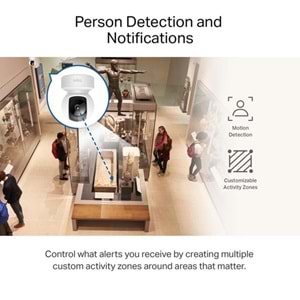 TP-LINK Tapo C212 Yeni Yatay/Dikey Ev Güvenliği Wi-Fi Kamerası
