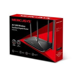 MERCUSYS AC12G AC1200 Kablosuz Çift Bantlı Gigabit Router