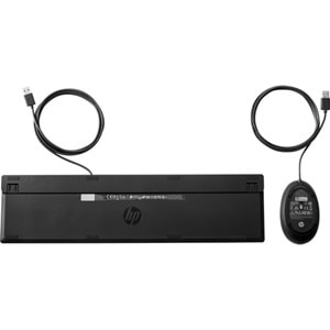HP 320MK 9SR36AA USB MULTIMEDYA KLAVYE MOUSE SET SİYAH