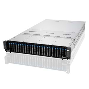 ASUS RS720A-E11-RS24U/10G (1 1 2600W) GPU DESTEKLİ BAREBONE SERVER (İŞLEMCİ YOK, RAM YOK,DİSK YOK)FDOS