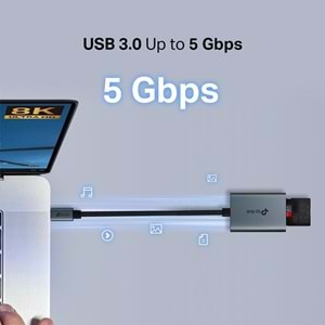 TP-LINK UA440C USB 3.0 Type-C - SD ve microSD 4.0 Kart Okuyucu