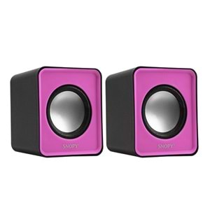 Snopy SN-66 2.0 Pembe USB Speaker