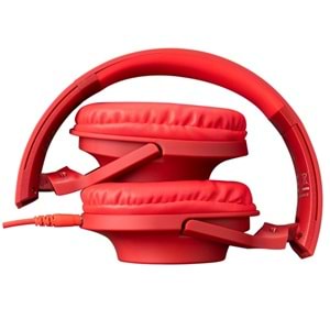 Hytech HY-K19 REMINOR Kırmızı 3,5mm Harici Kablolu PC&Telefon Mikrofonlu Kulaklık
