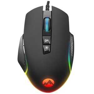 Everest RAGE-X2 Usb Siyah 800/1600/3200/4800/6400 dpi Gaming Oyuncu Mouse