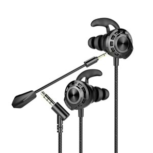 Rampage RM-K36 PROUD 3,5mm Gaming Siyah Kulak İçi Mikrofonlu Kulaklık